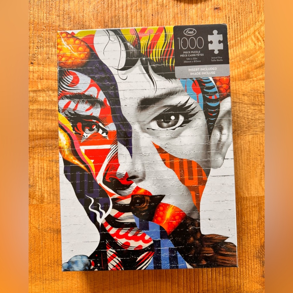 Tristan Eaton - Audrey of Mulberry Puzzle
1000 pieces.